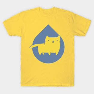 Yellow cat T-Shirt